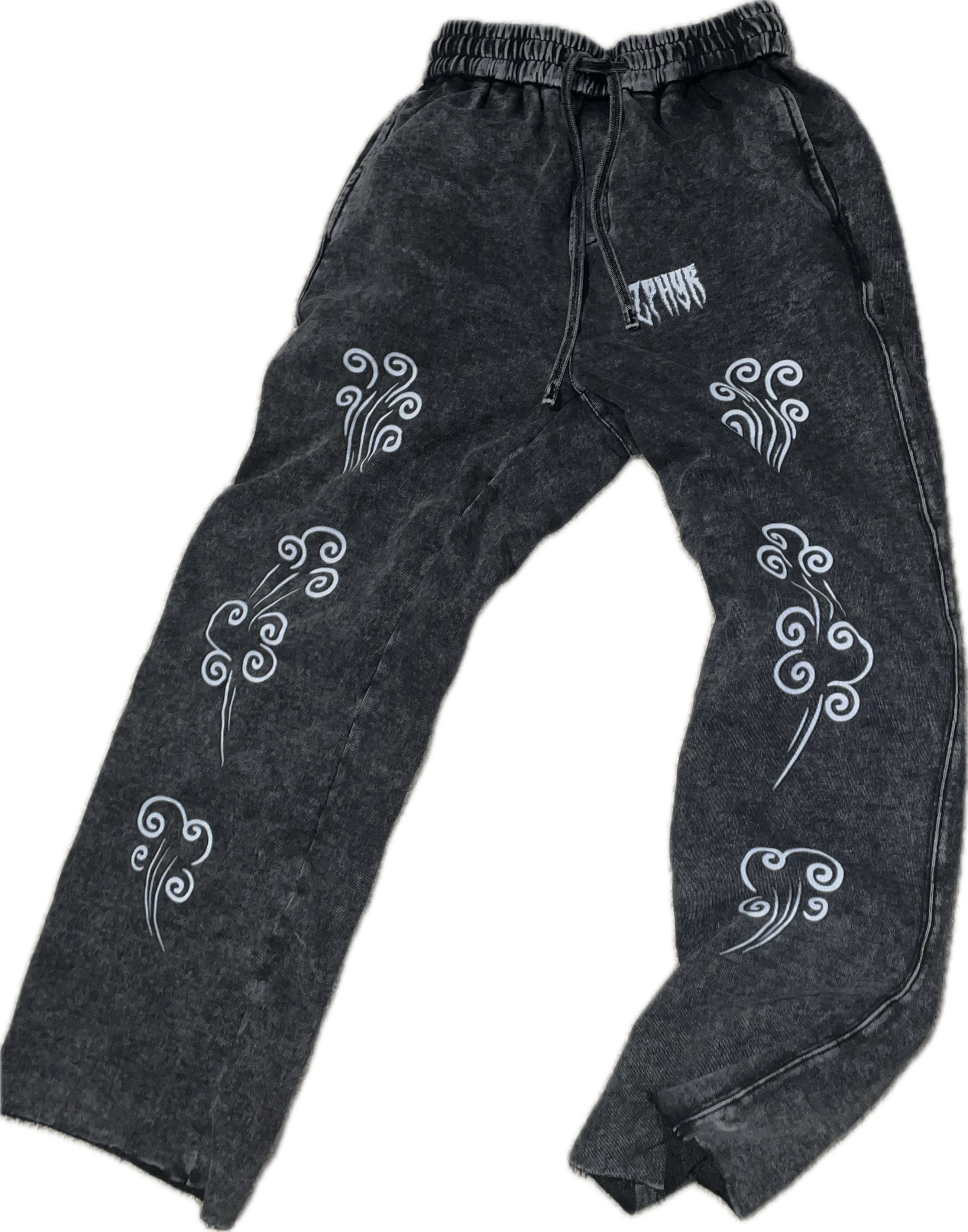 Black Baggy Sweatpants